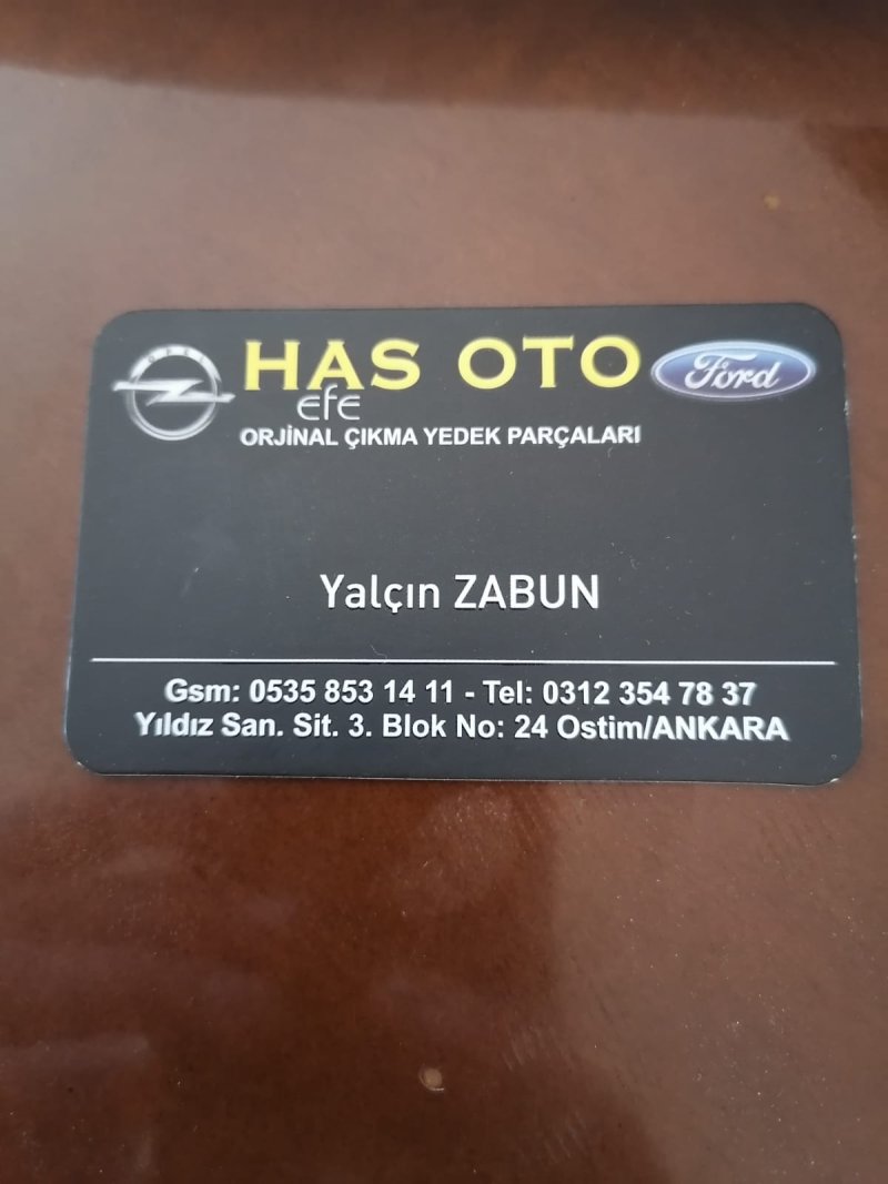 Ford Çıkma Parça Ankara